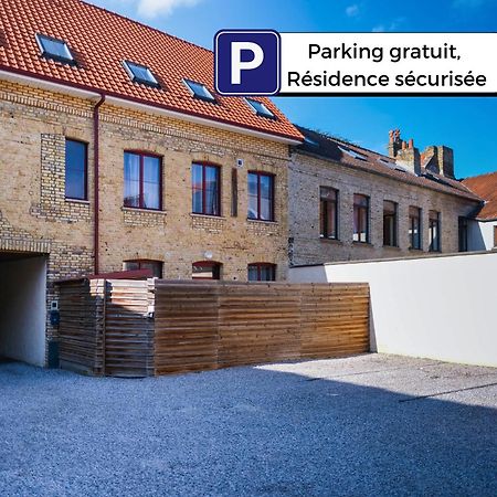 Le Spacieux A Saint-Omer - 2 Chambres, Centre Et Gare A Pied, Parking Gratuit Eksteriør bilde