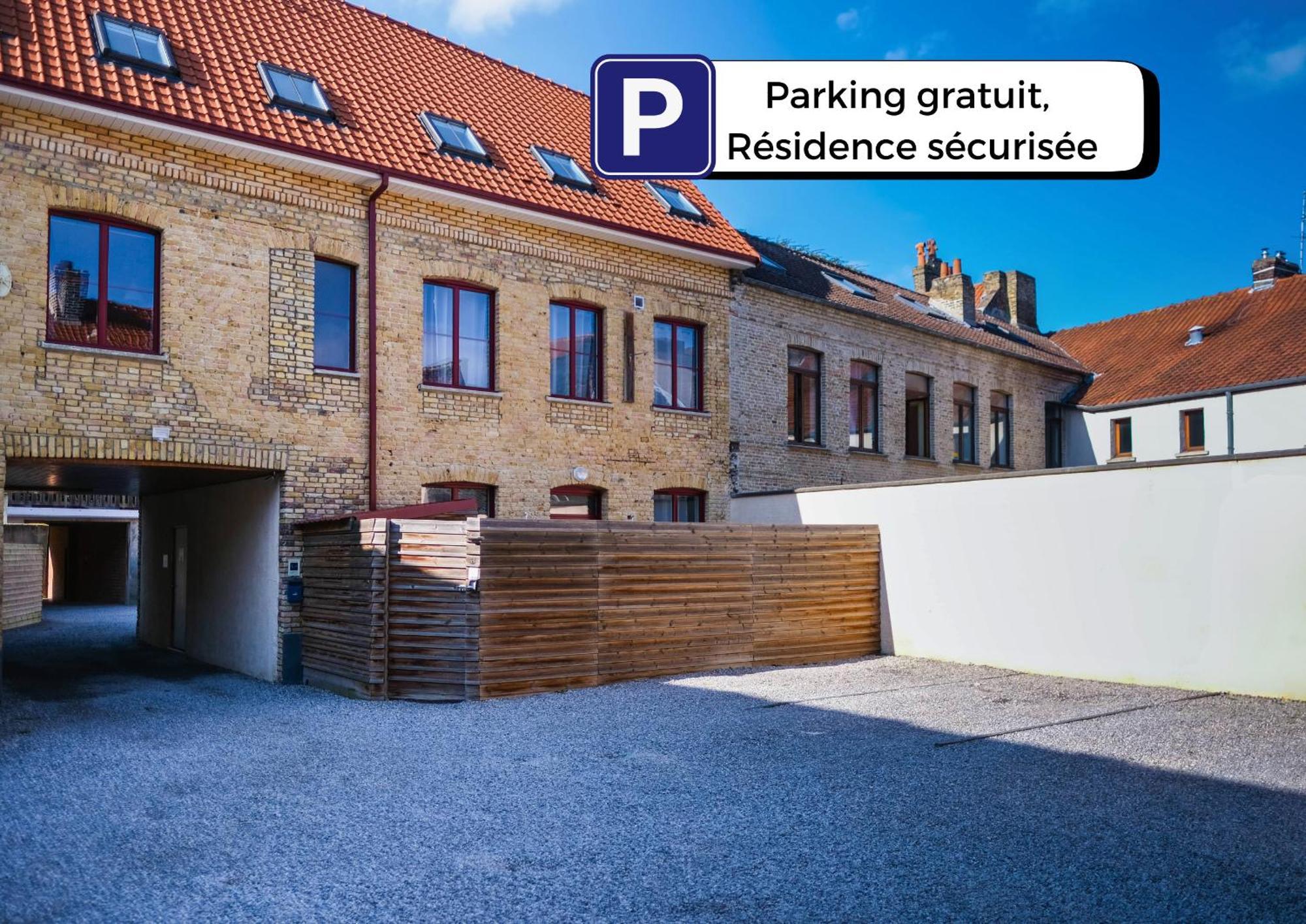 Le Spacieux A Saint-Omer - 2 Chambres, Centre Et Gare A Pied, Parking Gratuit Eksteriør bilde